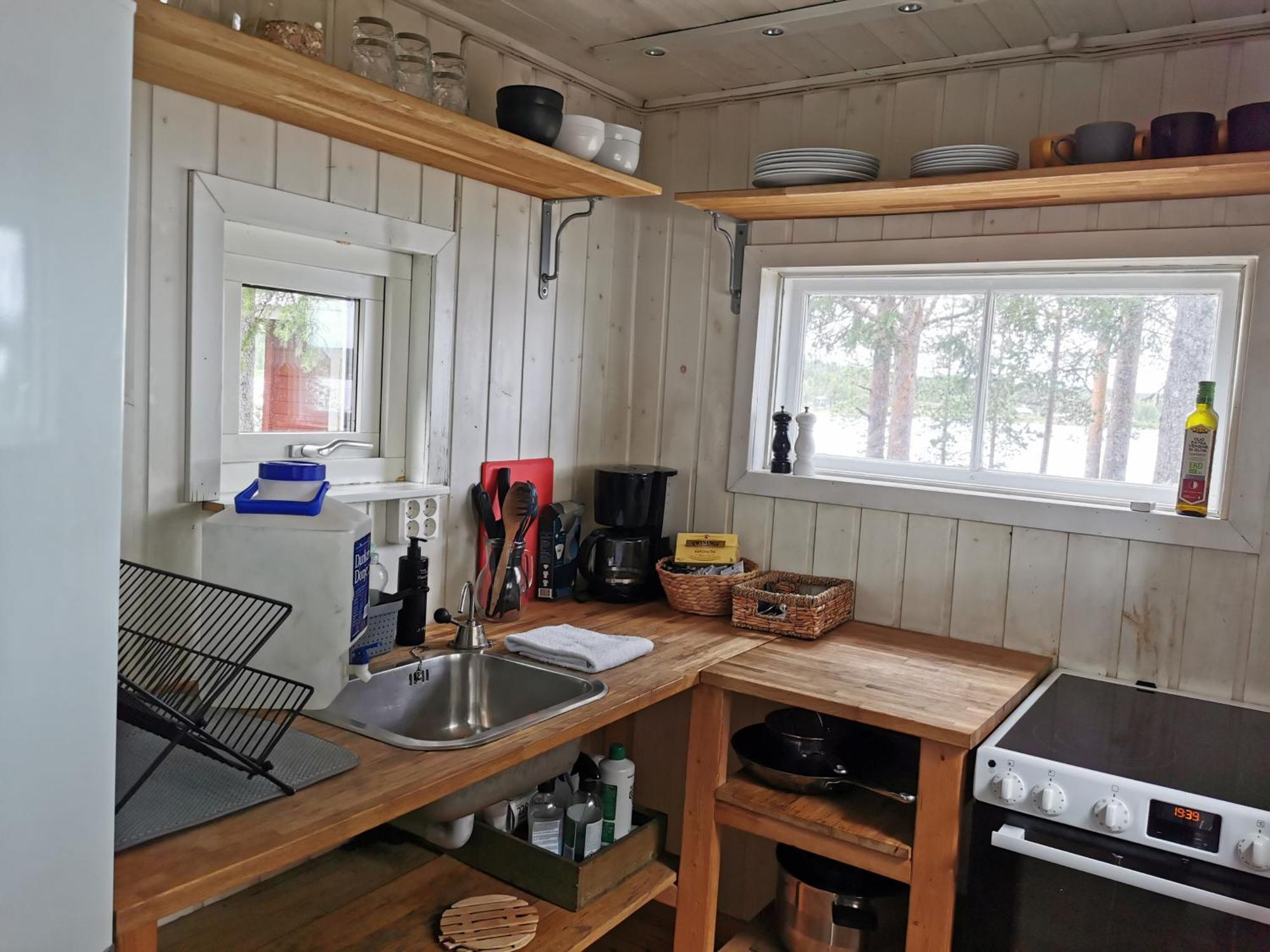 Vila Aurora Camp Kurravaara Exteriér fotografie