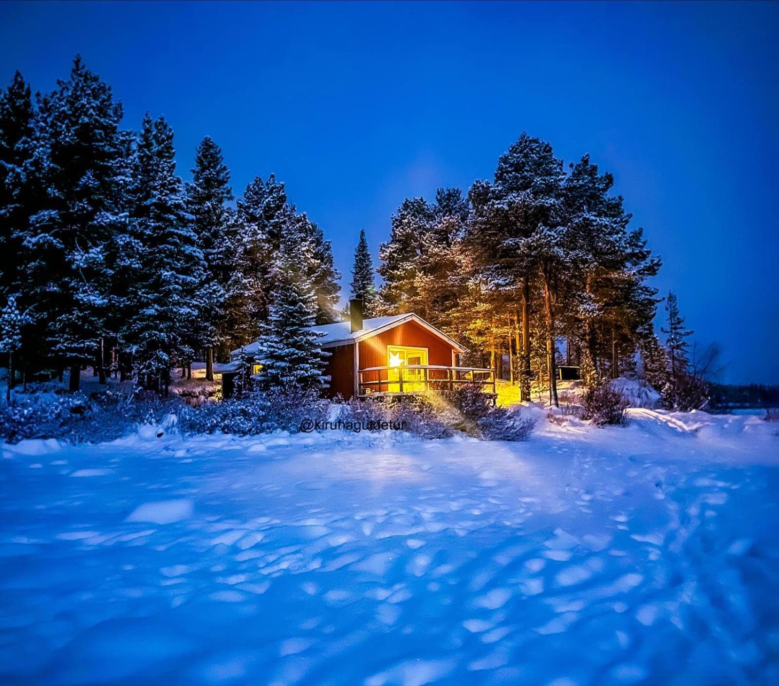 Vila Aurora Camp Kurravaara Exteriér fotografie