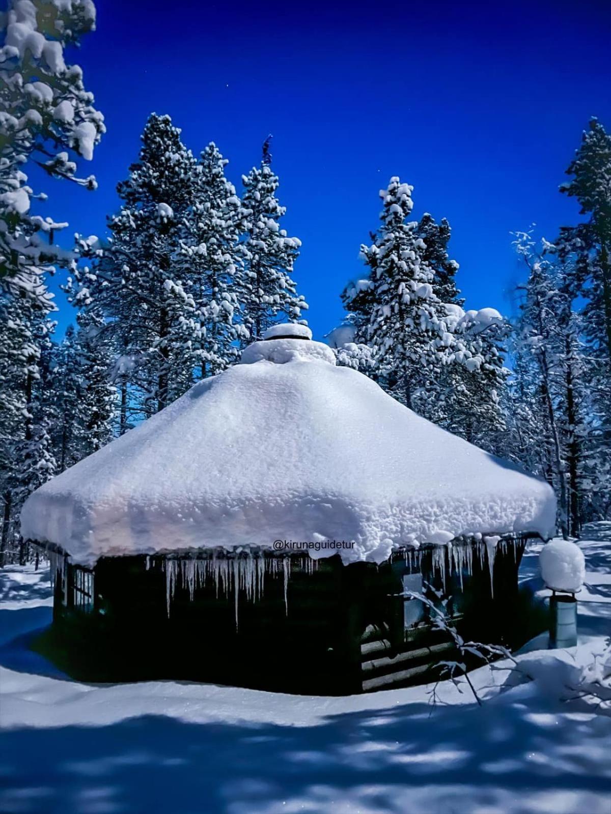 Vila Aurora Camp Kurravaara Exteriér fotografie