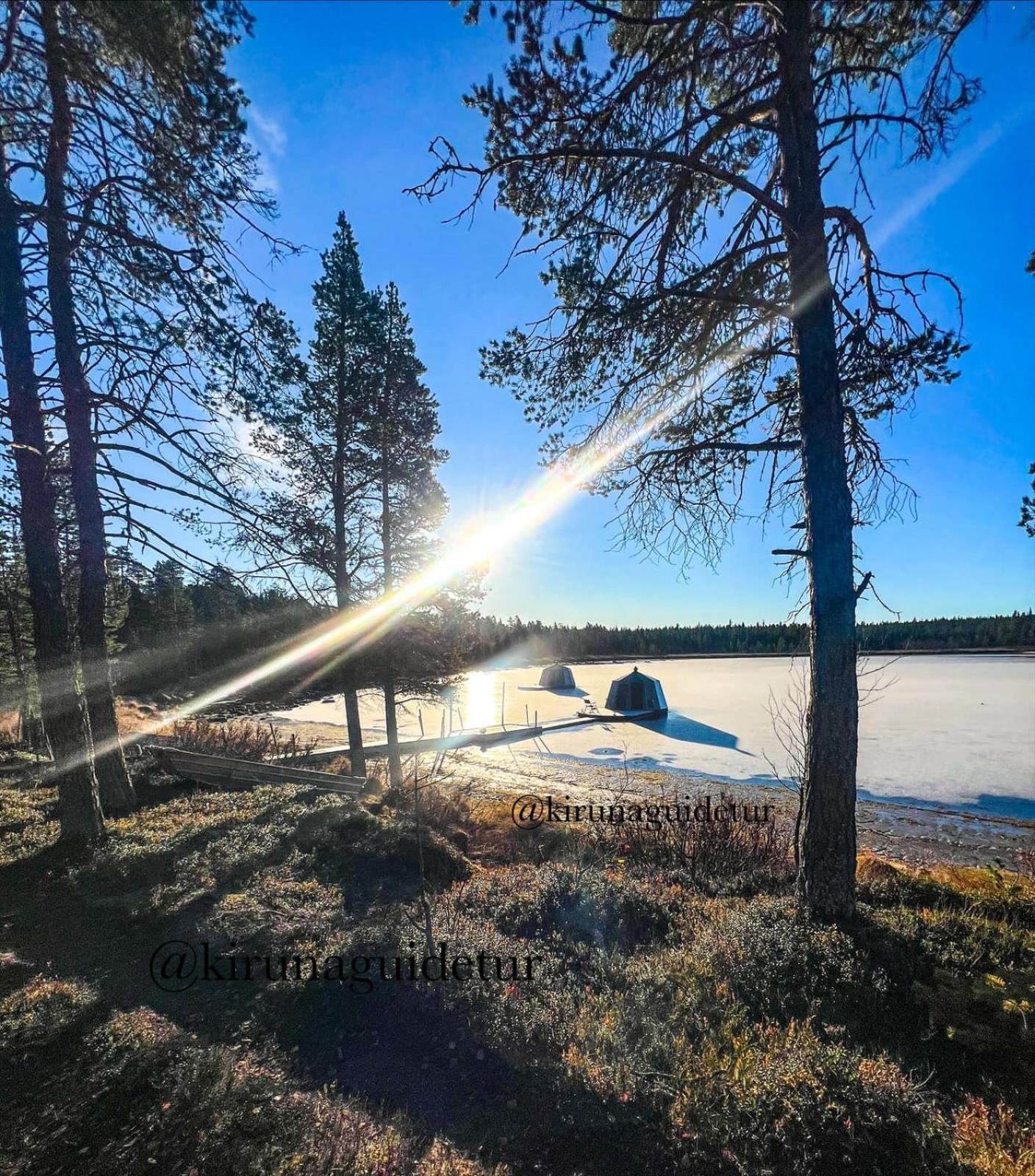 Vila Aurora Camp Kurravaara Exteriér fotografie