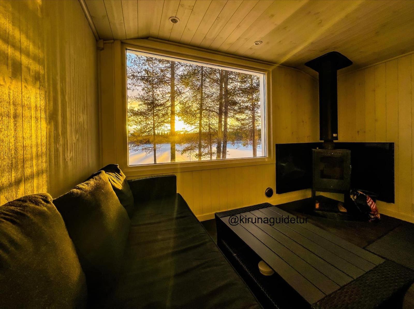 Vila Aurora Camp Kurravaara Exteriér fotografie