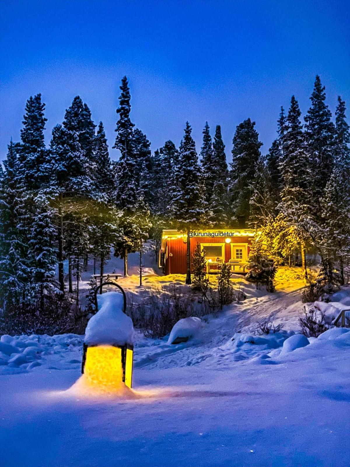 Vila Aurora Camp Kurravaara Exteriér fotografie
