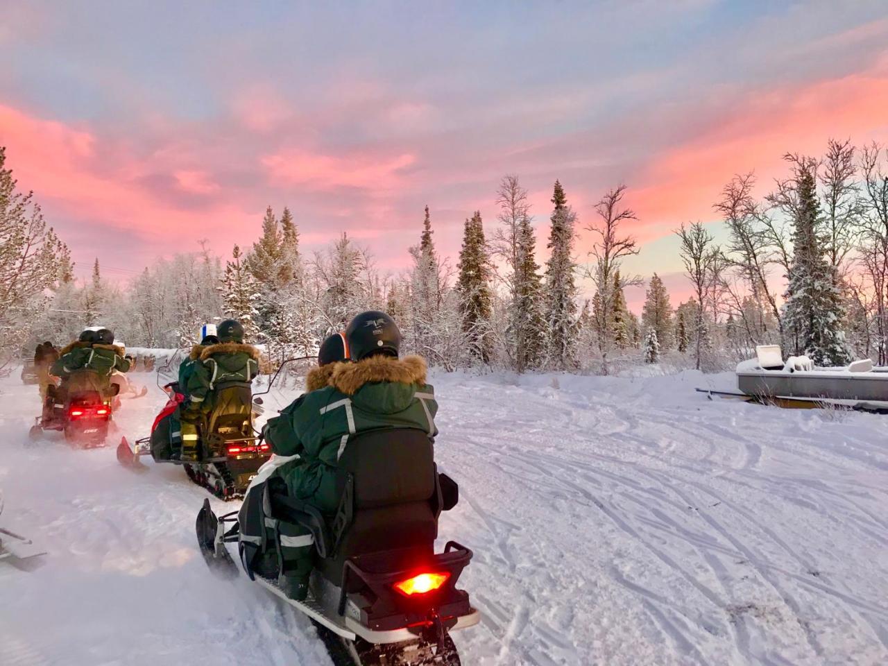 Vila Aurora Camp Kurravaara Exteriér fotografie