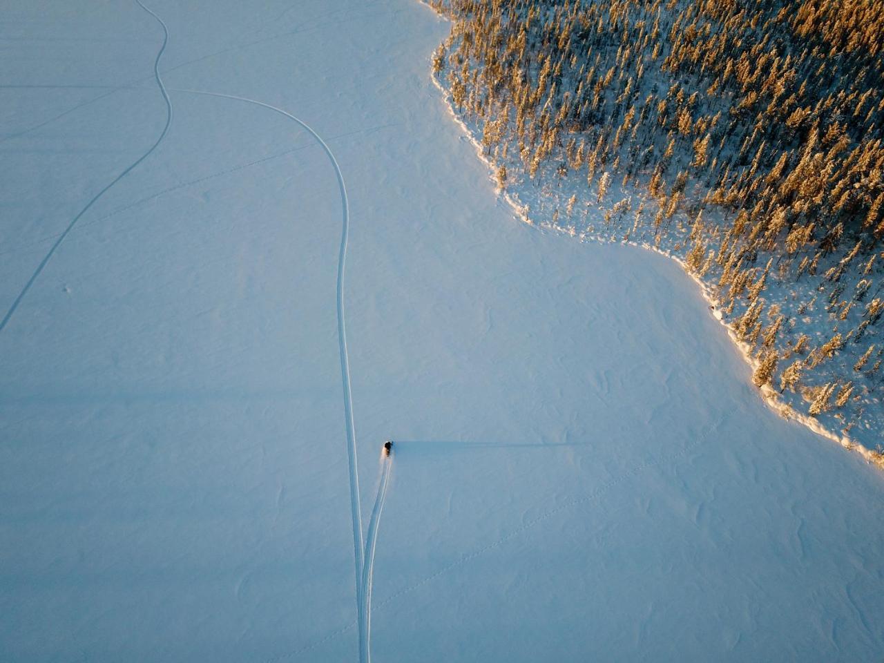Vila Aurora Camp Kurravaara Exteriér fotografie